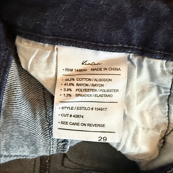 KanCan Deep Indigo Denim Jeans Size 29 - Picture 3 of 4